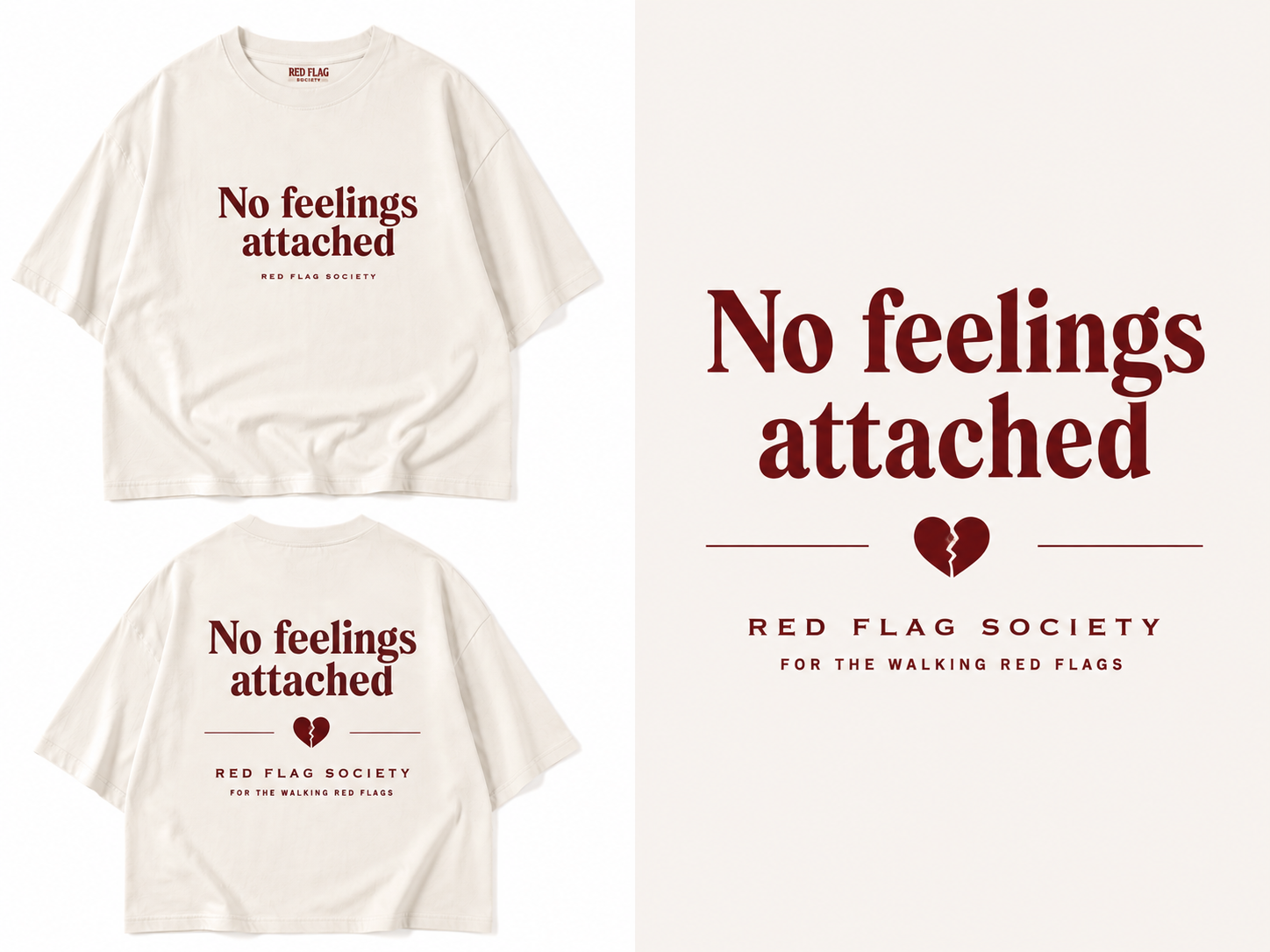 No feelings attached