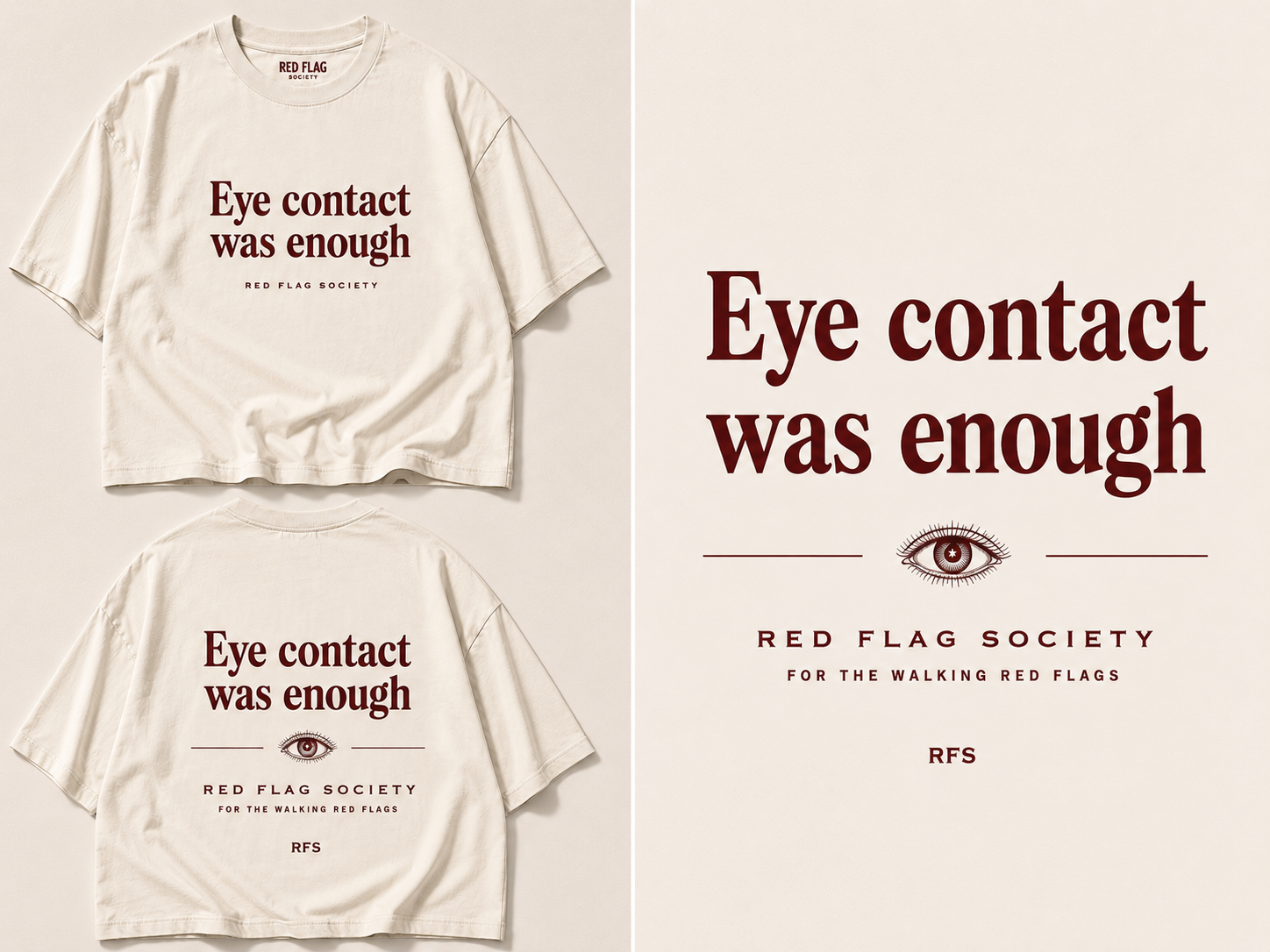 Eye contact was enough